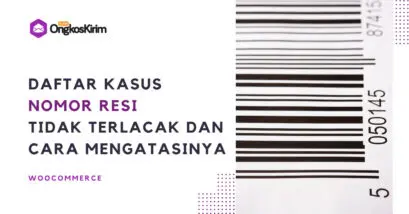 5 kasus nomor resi tidak terlacak di web, nomor 3 paling sering!