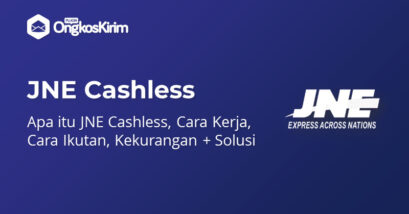 Jne cashless: tanpa bayar tunai, kirim barang jadi praktis