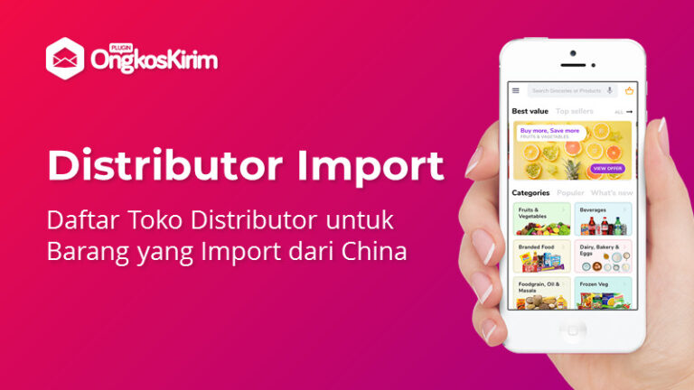 Daftar distributor barang import dari china [tangan pertama]