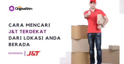 Cara mencari kantor j&t terdekat dari rumah anda