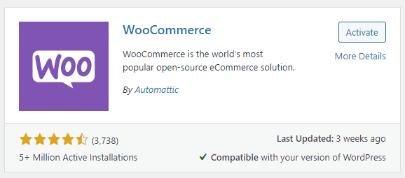 Plugin Toko Online WordPress Terbaik, Logo Plugin WooCommerce