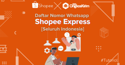 Nomor whatsapp (wa) shopee express seluruh indonesia