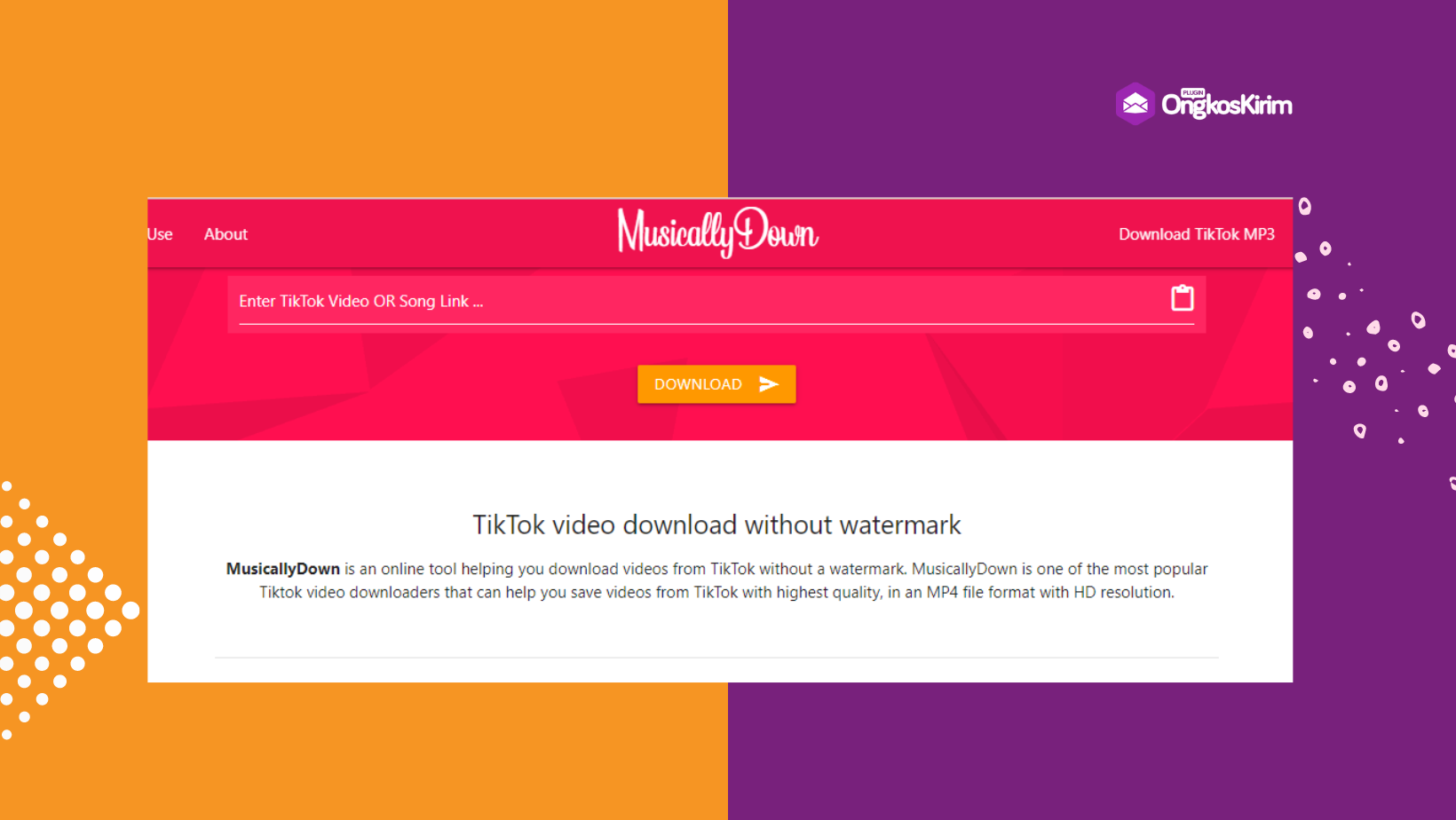 Bagaimana cara download video tiktok tanpa watermark