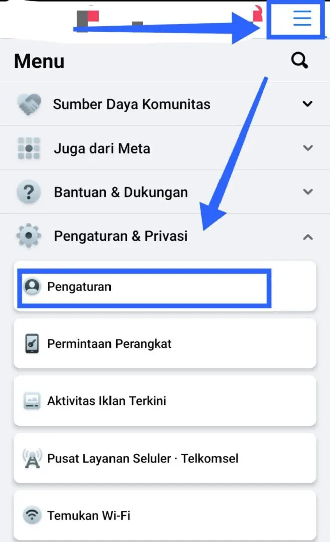 Cara mengubah email facebook 1
