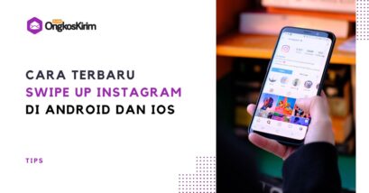 Cara swipe up instagram terbaru tanpa 10k di android & ios