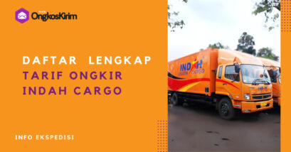 Daftar lengkap tarif ongkir indah cargo kota besar indonesia 2023