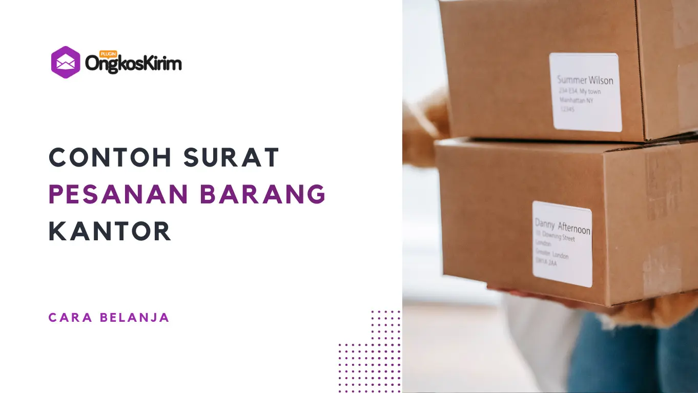 20+ contoh surat pesanan barang kantor & perusahaan terlengkap