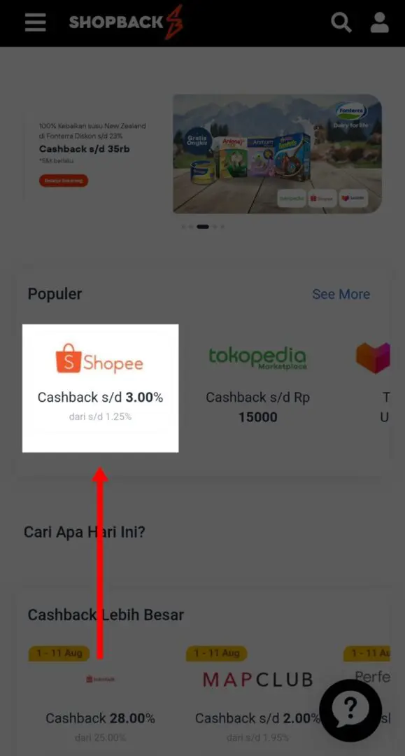 Cara belanja di shopback, beli di shopee dapat cashback! 14 Moch. Nasikhun amin