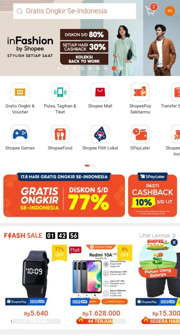 Cara belanja di shopback, beli di shopee dapat cashback! 18 Moch. Nasikhun amin