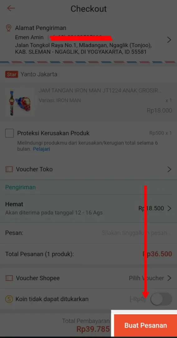 Cara belanja di shopback, beli di shopee dapat cashback! 22 Moch. Nasikhun amin
