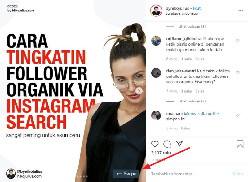 Strategi pemasaran instagram