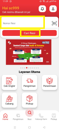 Www sentral cargo co id cek resi