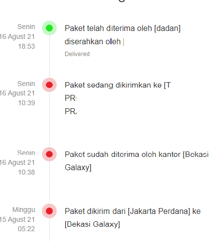 Sentral cargo banjarmasin cek resi
