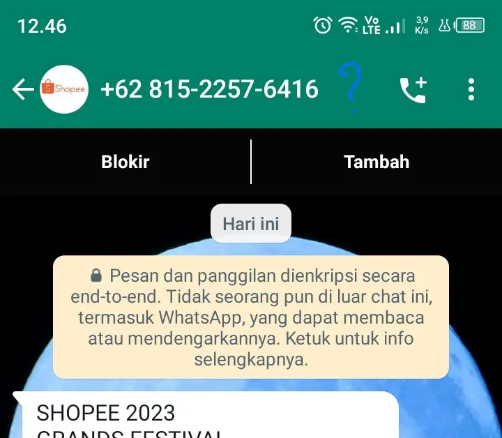 Penipuan shopee lewat wa: ciri-ciri dan cara menghindarinya 2 Penipuan shopee pay lewat wa