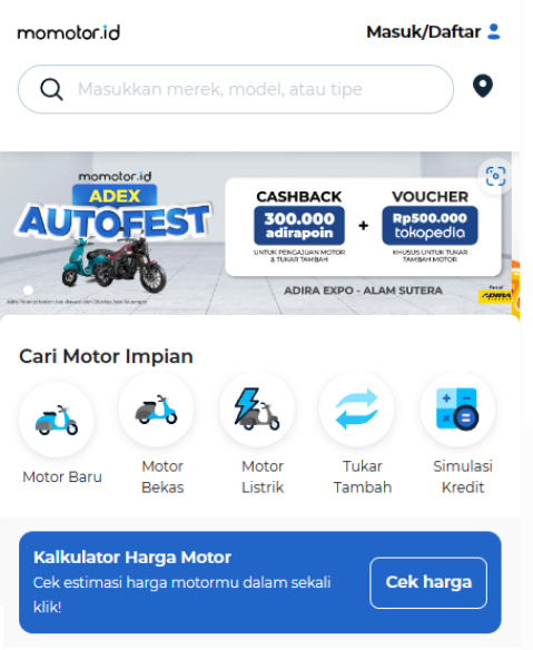 Beli motor online