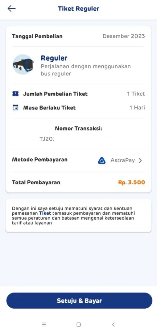 Bayar transjakarta pakai astrapay