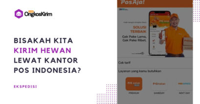 Bisakah kirim hewan lewat pos indonesia?