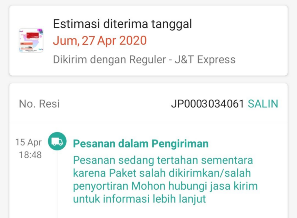 Paket salah penyortiran: arti, penyebab, dan cara mengatasi 3