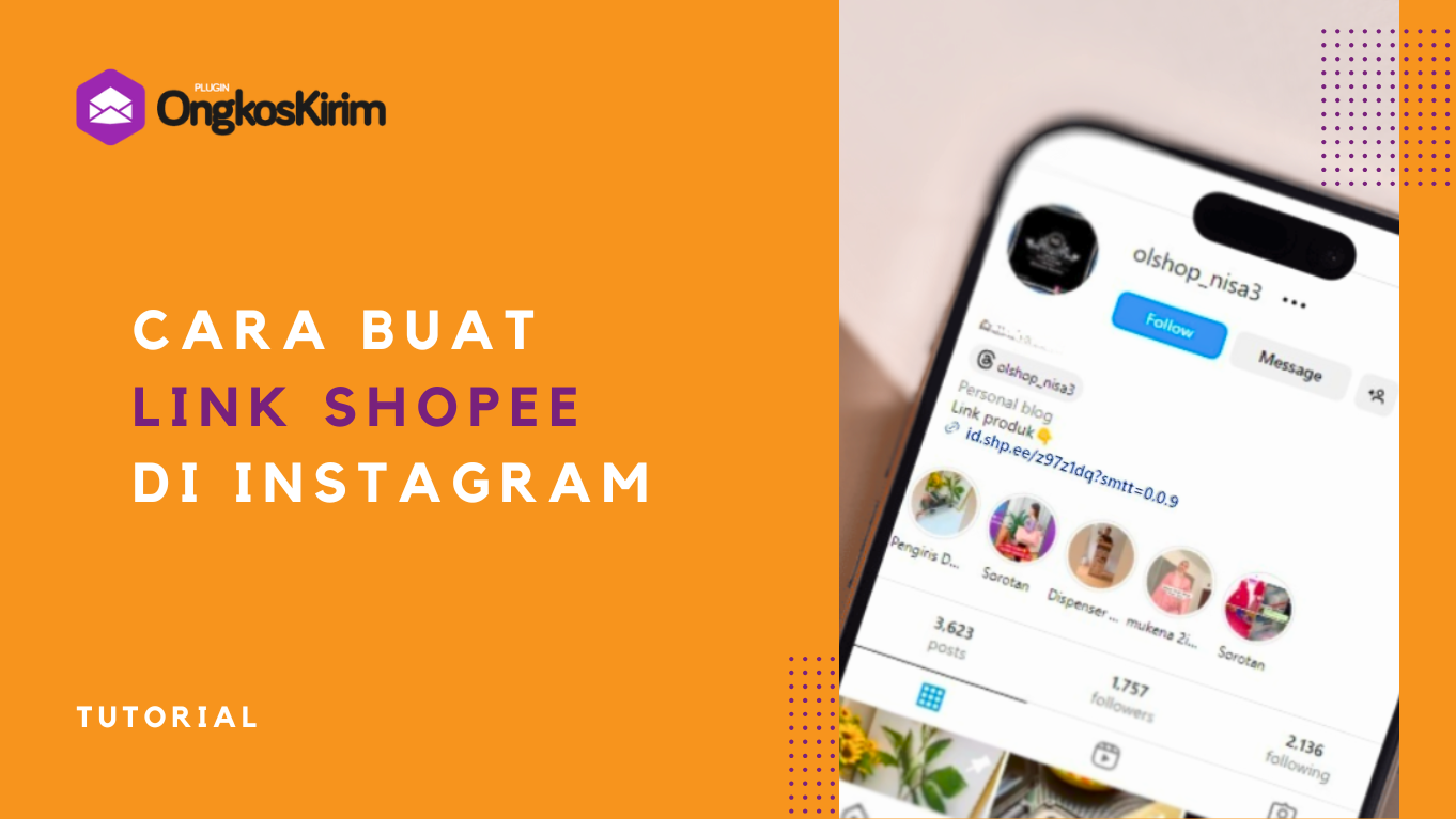 Cara buat link shopee di instagram, seller wajib tahu!
