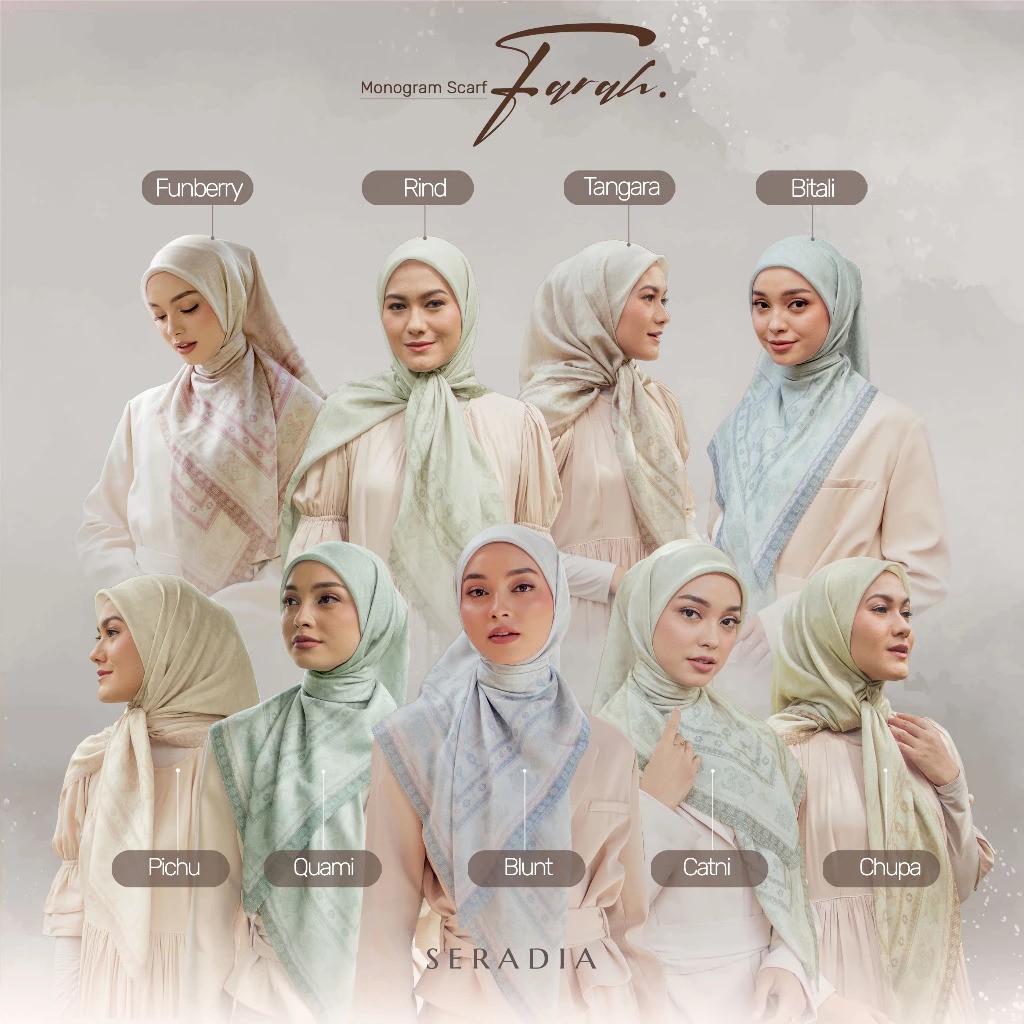 Warna hijab modern