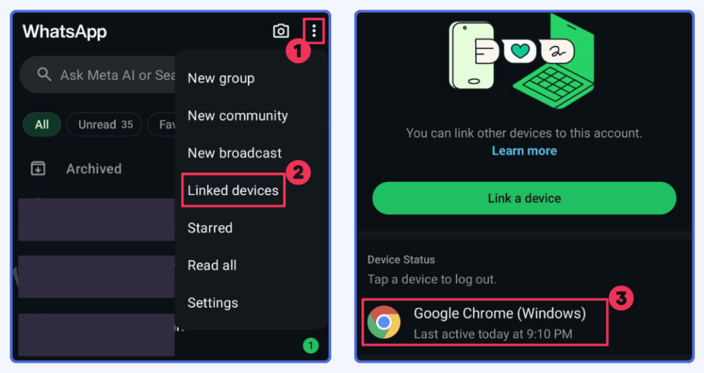 Cara login whatsapp web di laptop dengan mudah 8 Cara login whatsapp web di laptop dengan mudah 7