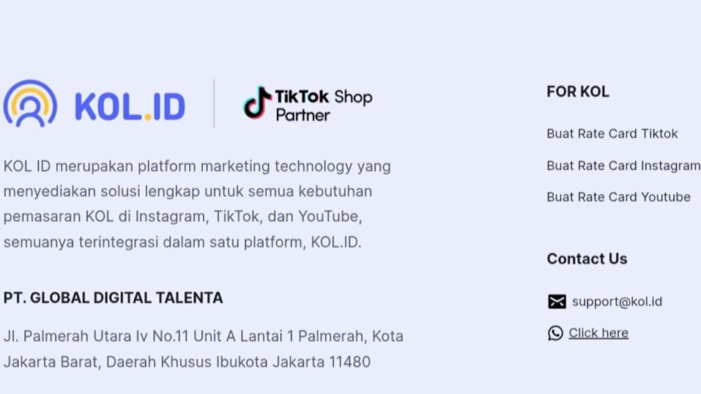 Stop buang budget! Kol management, solusi terbaik untuk brand yang scalable & terukur 10 Stop buang budget! Kol management, solusi terbaik untuk brand yang scalable & terukur 9