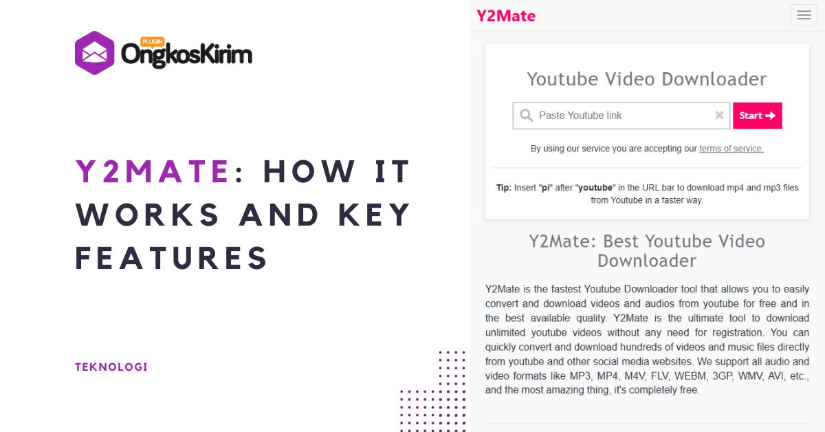 Y2mate review: how it works, and key features