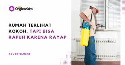 Rumah terlihat kokoh, tapi bisa rapuh karena rayap