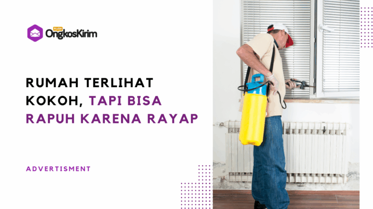 Rumah terlihat kokoh, tapi bisa rapuh karena rayap