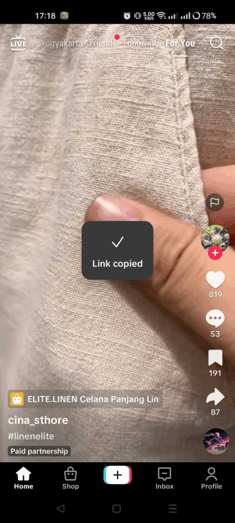 Mengunduh video tiktok pesaing dan menganalisisnya: panduan riset kompetitor untuk brand & umkm 6 Mengunduh video tiktok pesaing dan menganalisisnya: panduan riset kompetitor untuk brand & umkm 5