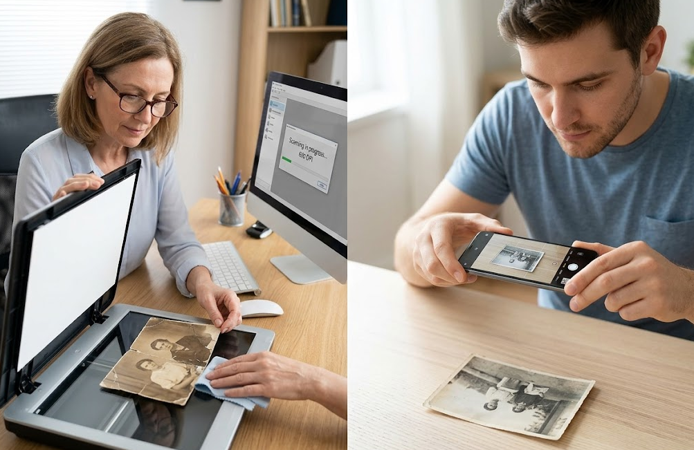 How to restore old photos for free online 3