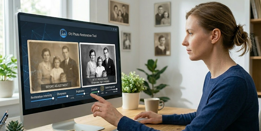How to restore old photos for free online 9