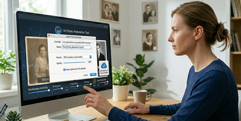 How to restore old photos for free online 11