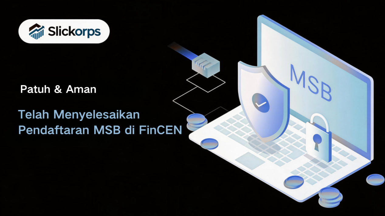 Pendaftaran slickorps sebagai msb fincen perkuat ekspansi dan kepatuhan di pasar amerika serikat Pendaftaran slickorps sebagai msb fincen perkuat ekspansi dan kepatuhan di pasar amerika serikat